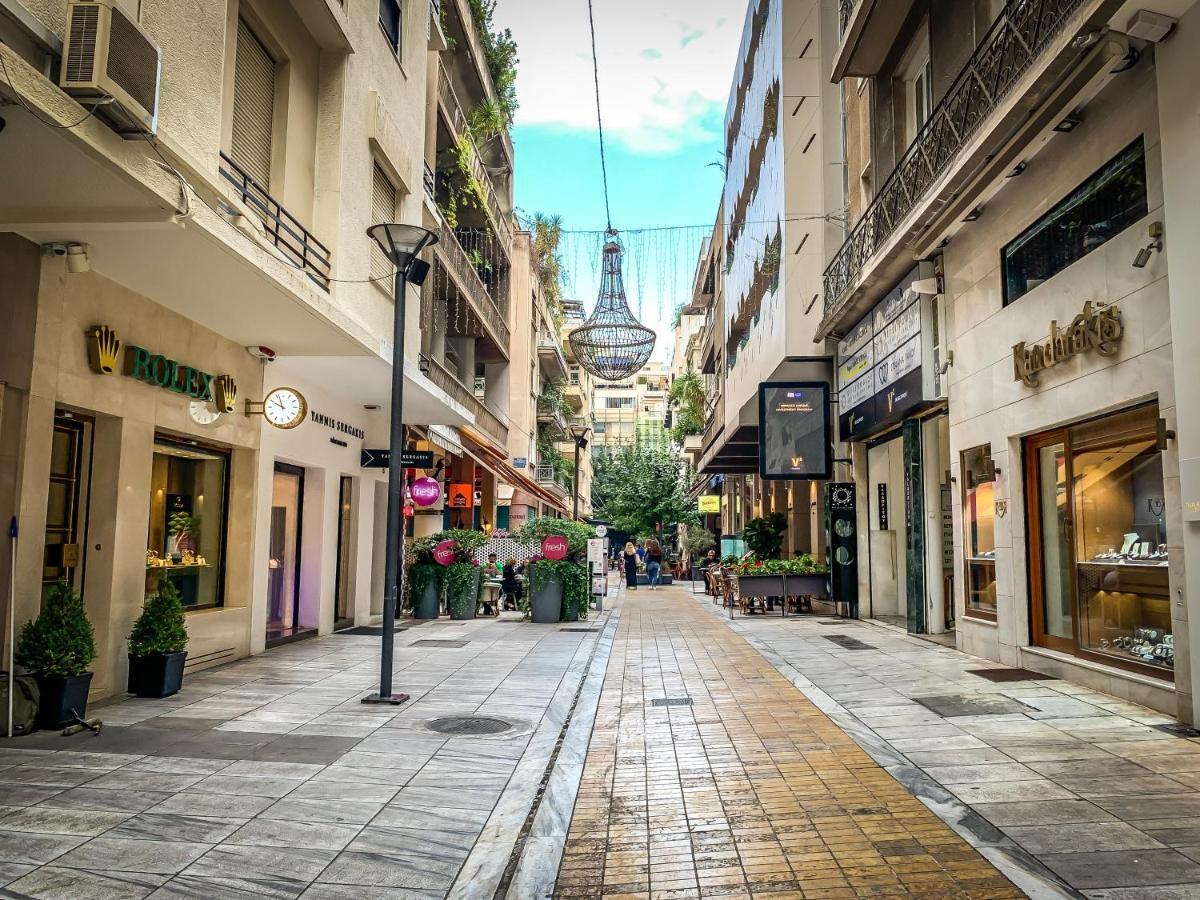 Api Projects Athens - Cartier Apartment Eksteriør bilde